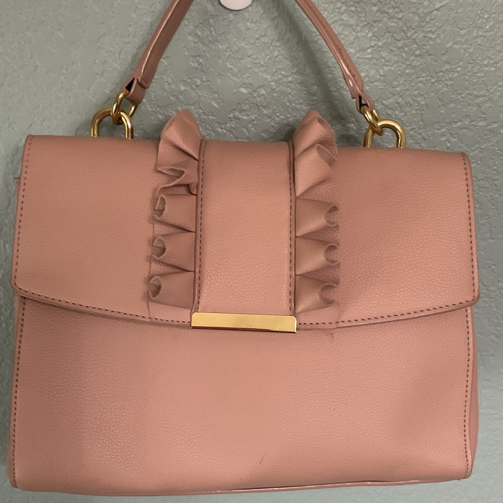 Pink handbag